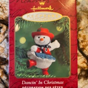 Hallmark ornament - cowboy snowman